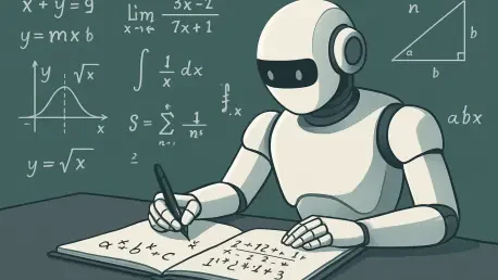Can AI Match Human Reasoning in Solving Math Challenges?